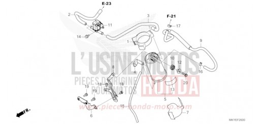 CUVETTE CB650RACR de 2024
